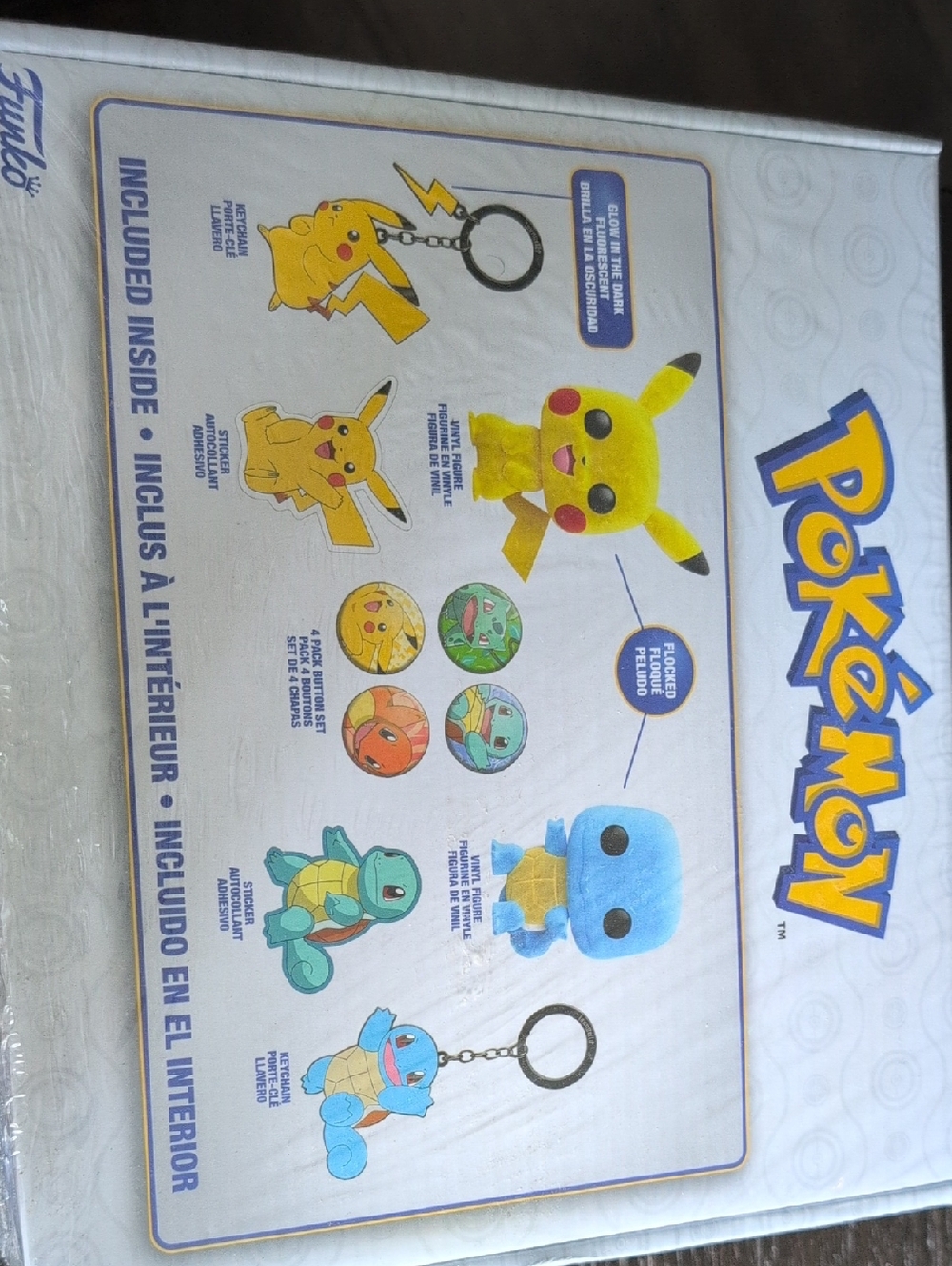 Funko Pokémon Pikachu Plush Keychain - Yellow